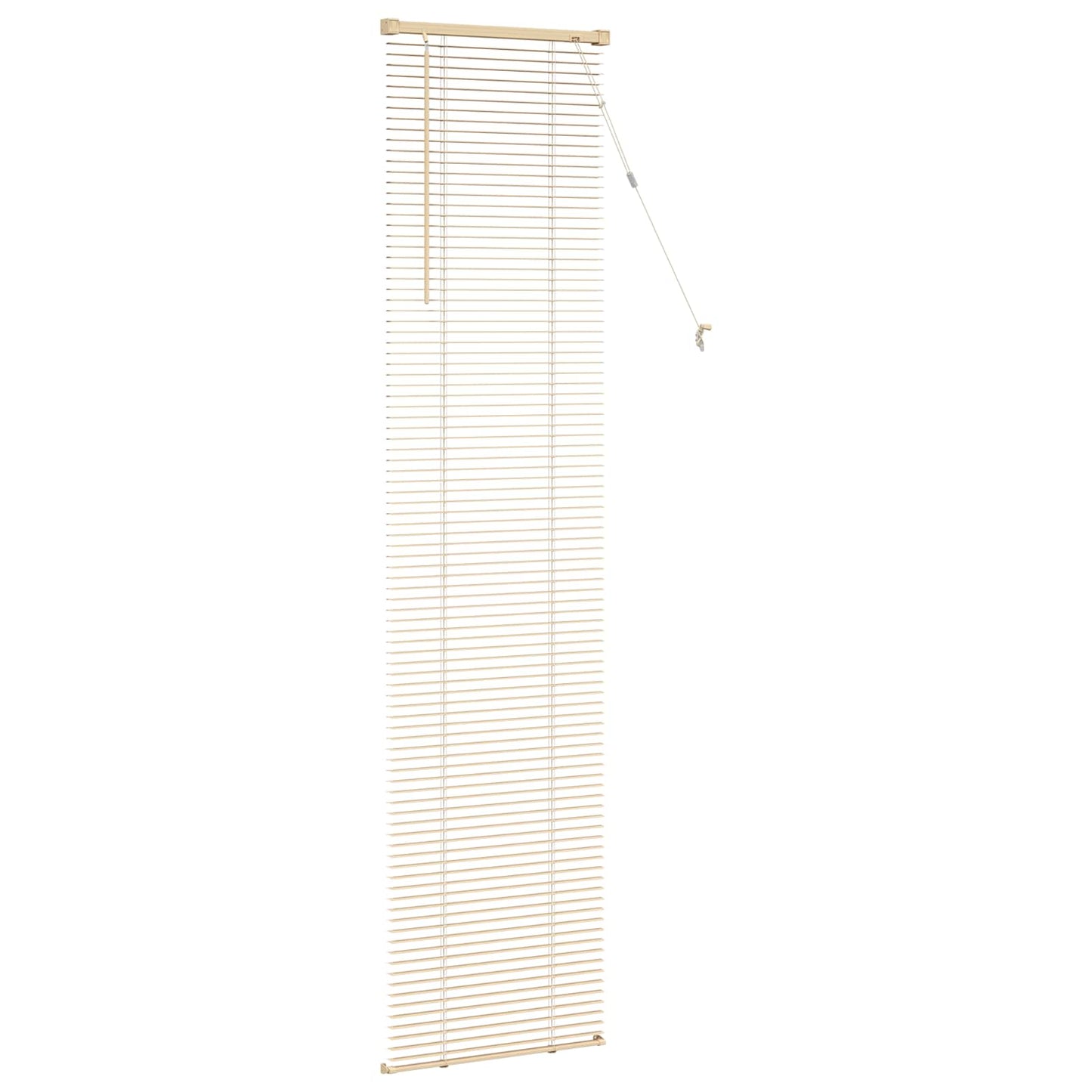 Persienner Lys Brun med Mønster 213 x 60 cm 25 mm PVC