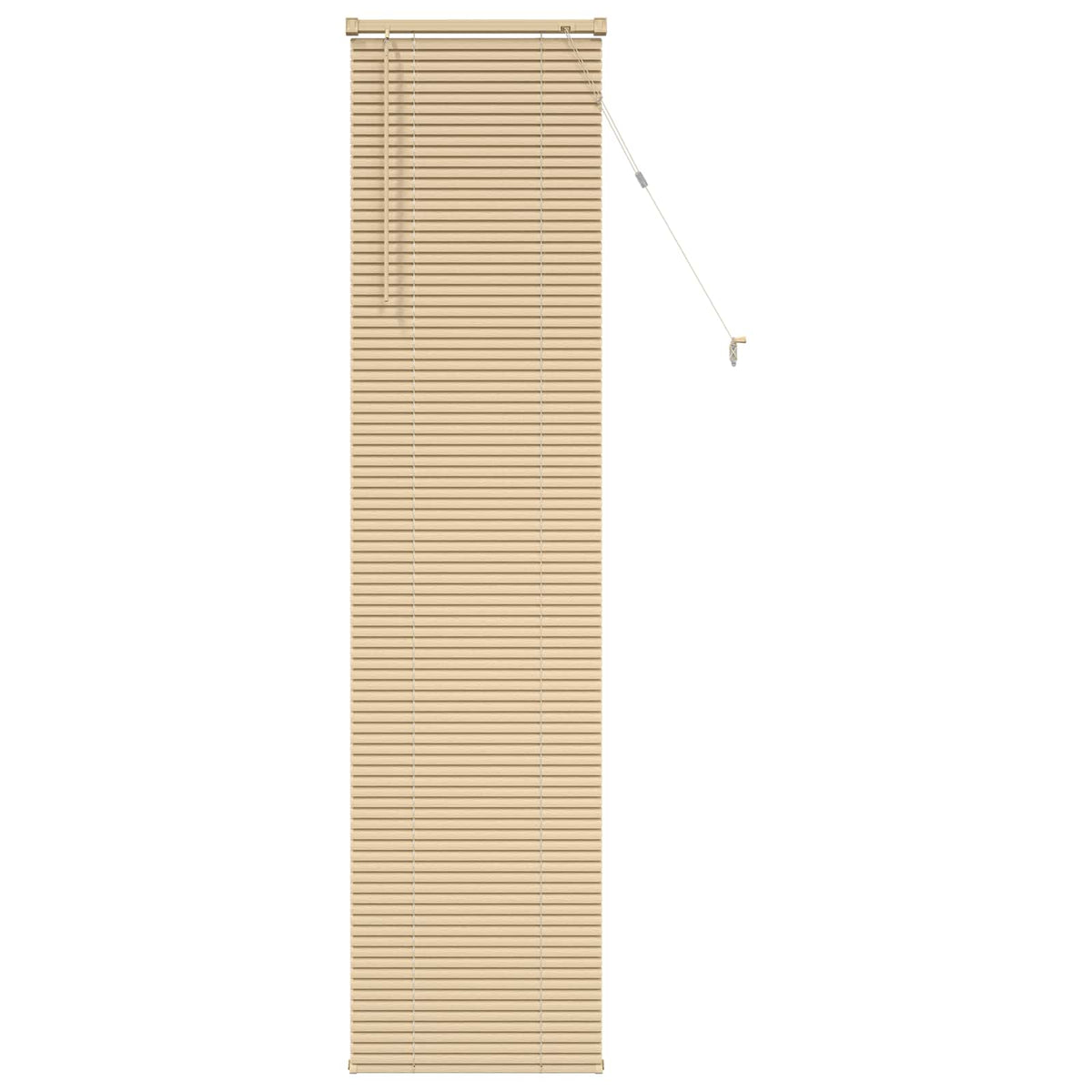 Persienner Lys Brun med Mønster 213 x 60 cm 25 mm PVC