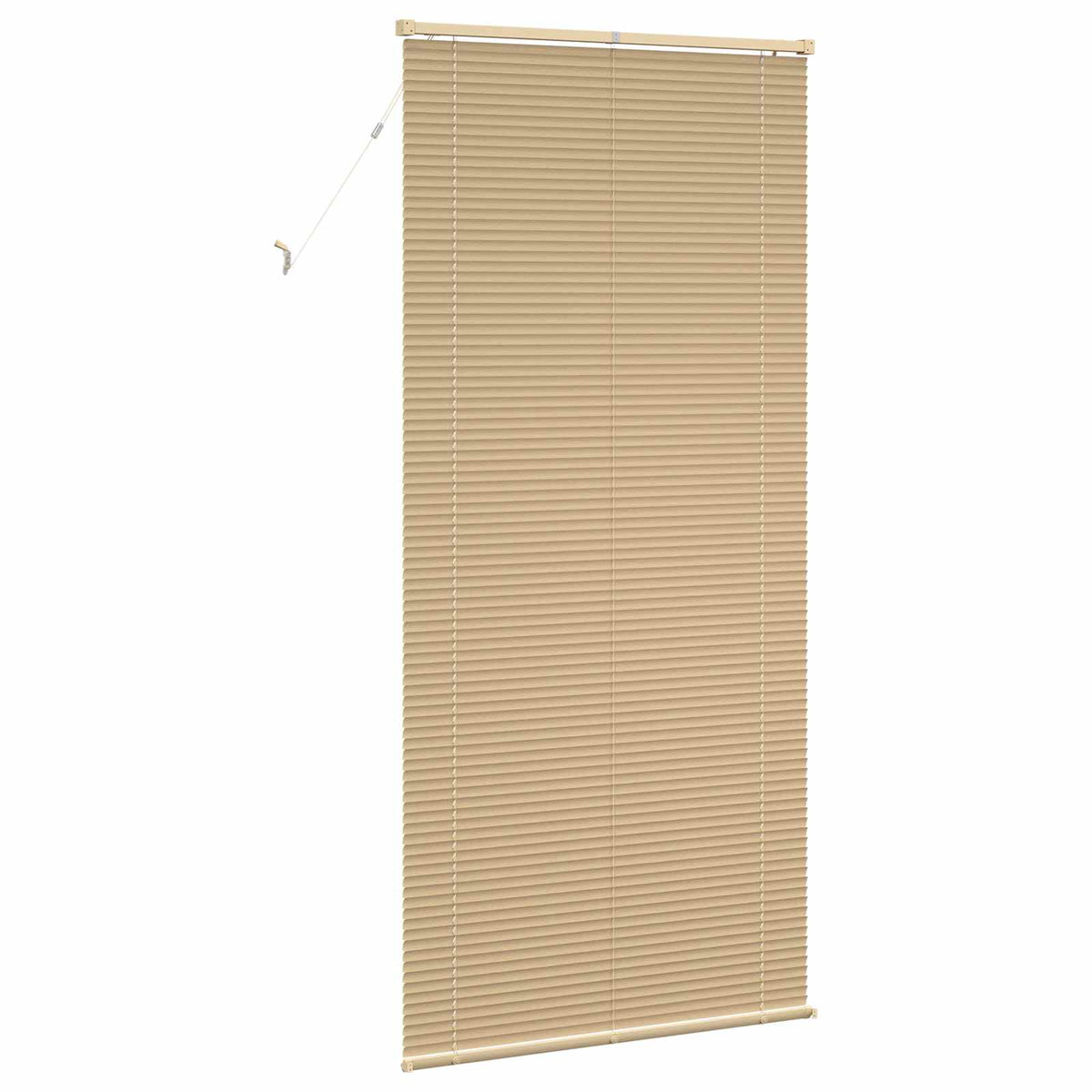 Persienner Lys Brun med Mønster 213 x 90 cm 25 mm PVC