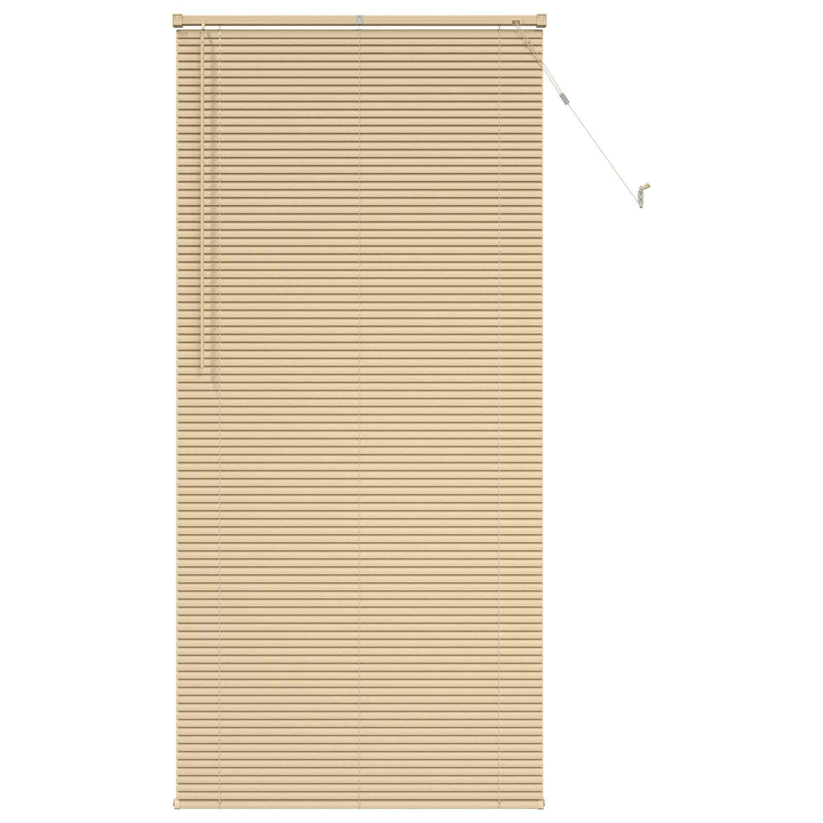 Persienner Lys Brun med Mønster 213 x 90 cm 25 mm PVC