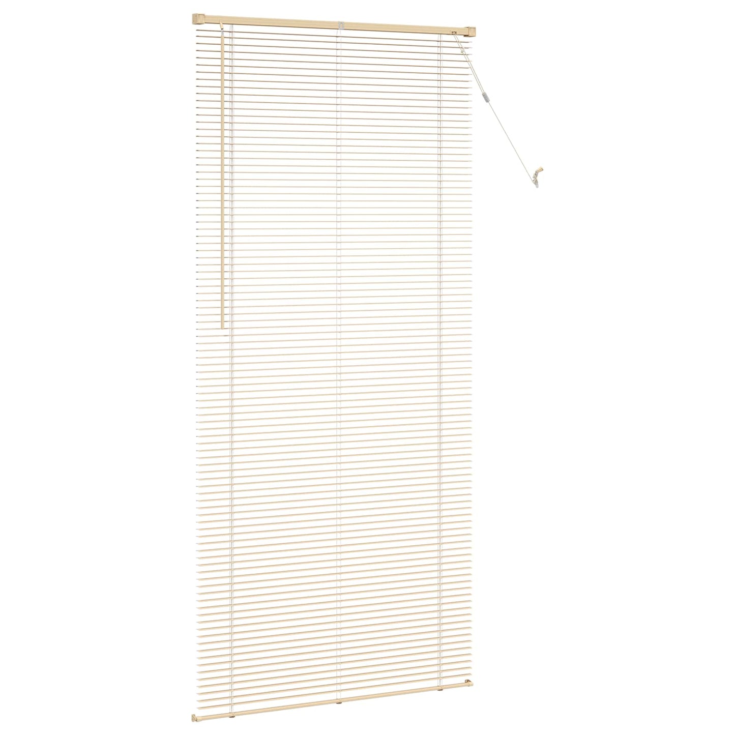 Persienner Lys Brun med Mønster 213 x 100 cm 25 mm PVC
