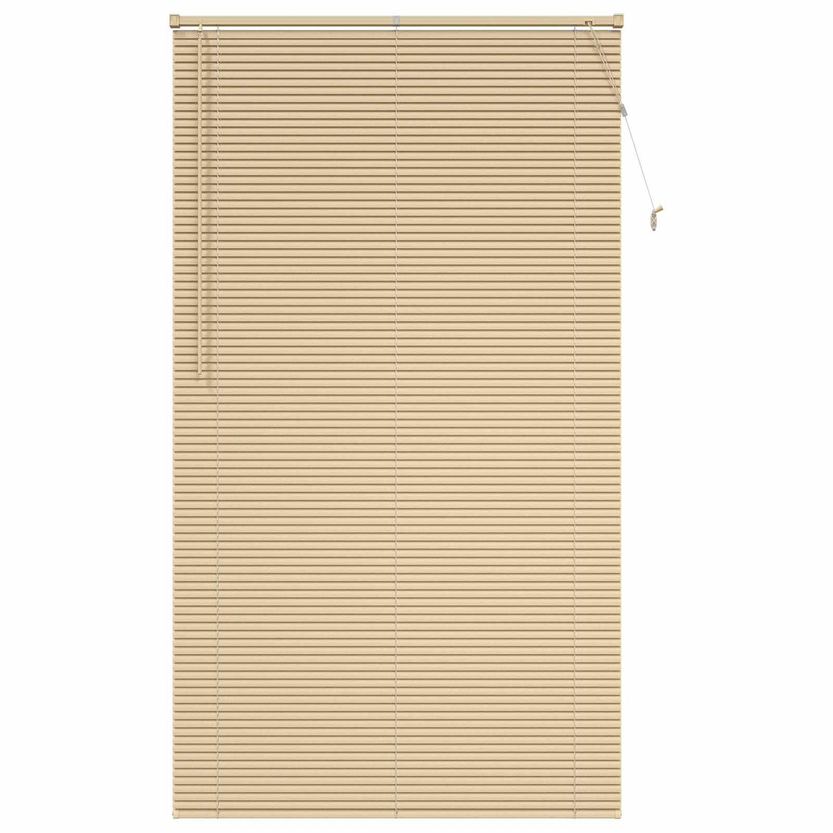Persienner Lys Brun med Mønster 213 x 110 cm 25 mm PVC
