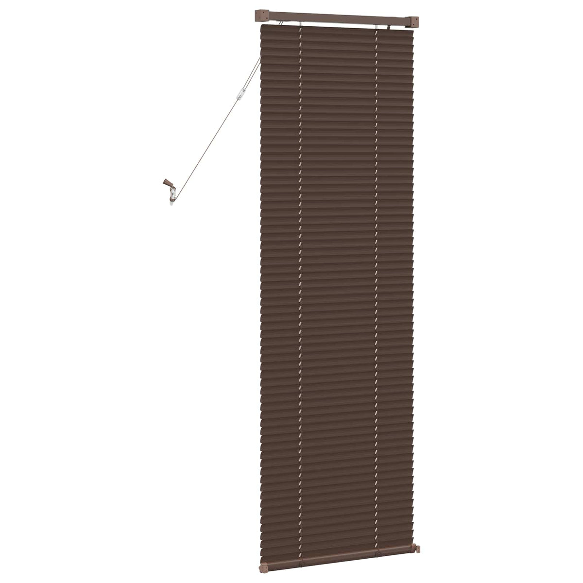 Persienner Mørk Brun med Mønster 150 x 40 cm 25 mm PVC