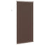 Persienner Mørk Brun med Mønster 213 x 70 cm 25 mm PVC