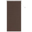 Persienner Mørk Brun med Mønster 213 x 70 cm 25 mm PVC