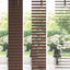 Persienner Mørk Brun med Mønster 213 x 110 cm 25 mm PVC