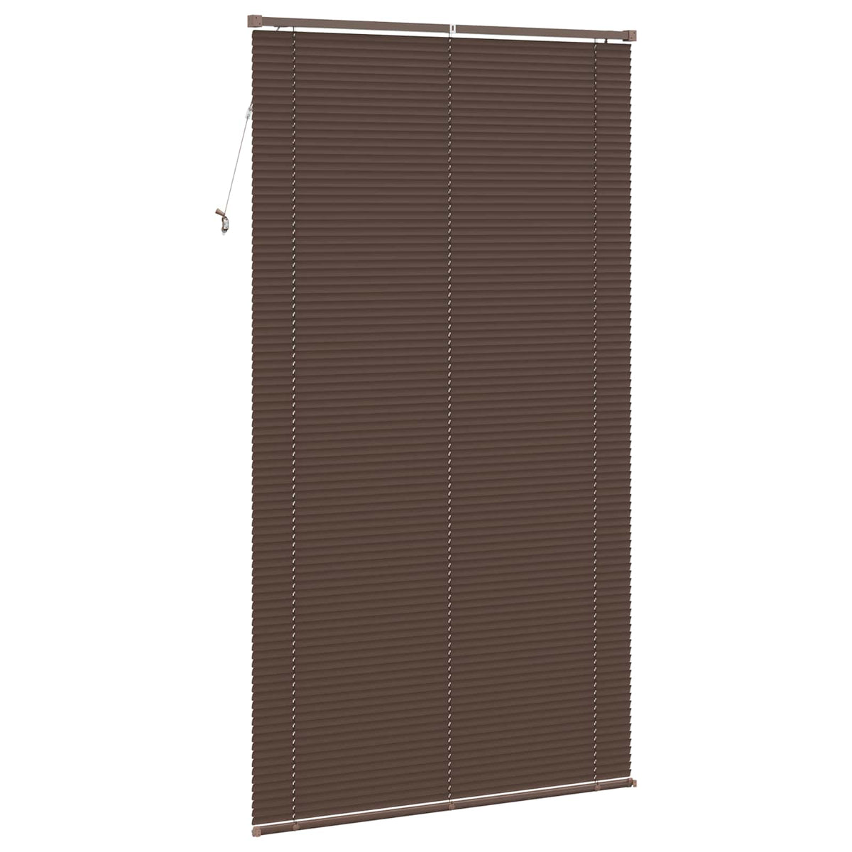 Persienner Mørk Brun med Mønster 213 x 110 cm 25 mm PVC