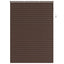 Persienner Mørk Brun med Mønster 213 x 130 cm 25 mm PVC