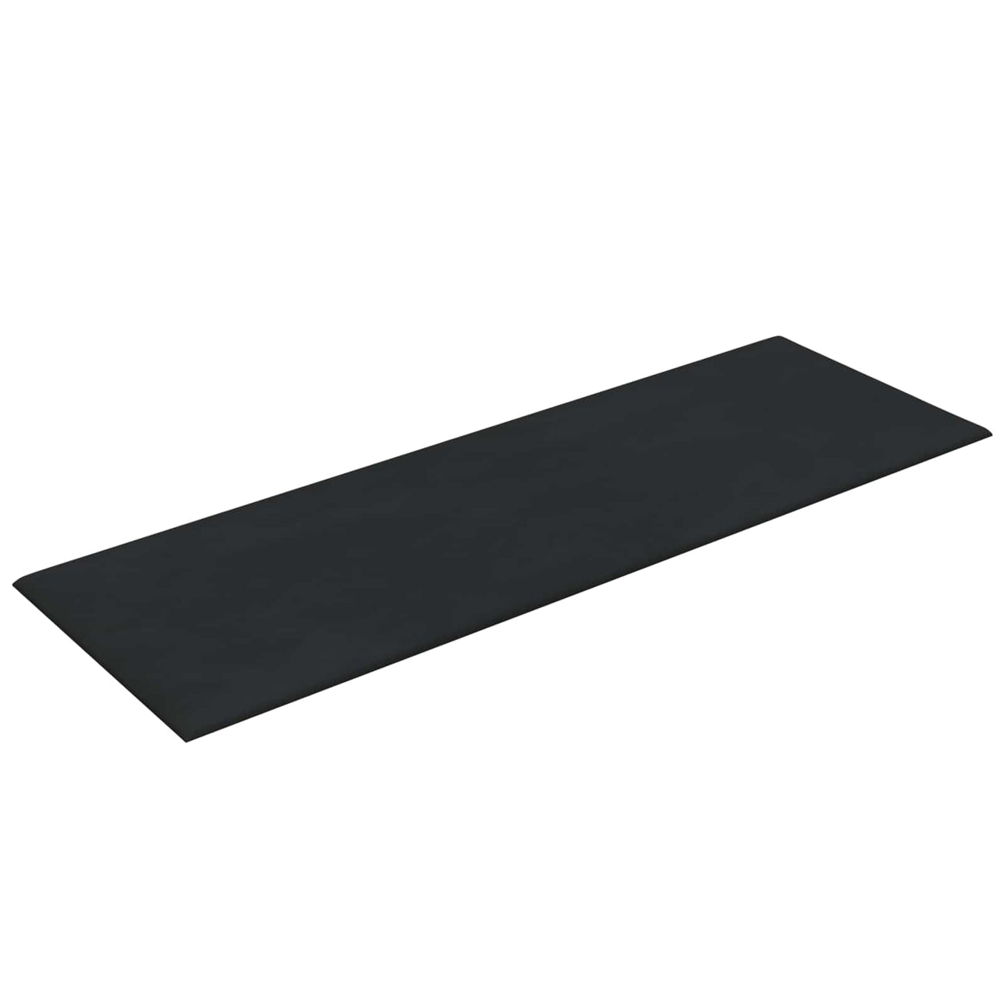 Væghovedgærde 12 stk. Sort Fløjl