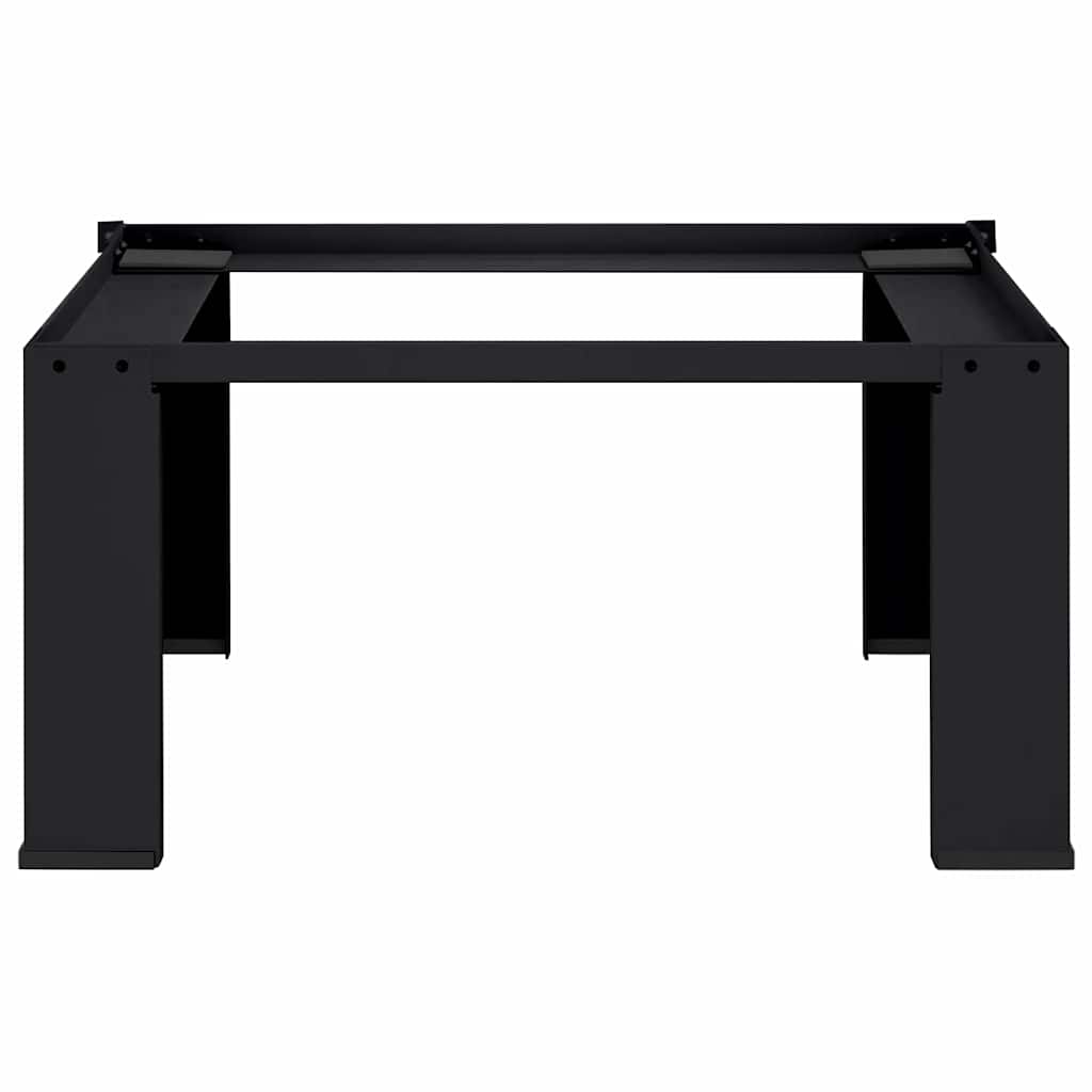 Vaskemaskine Pedestal Sort 64 x 55 x 32,5 cm Stål