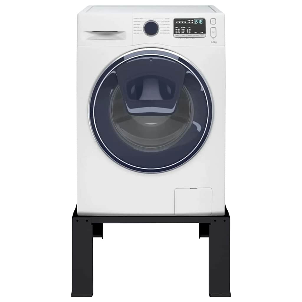 Vaskemaskine Pedestal Sort 64 x 55 x 32,5 cm Stål