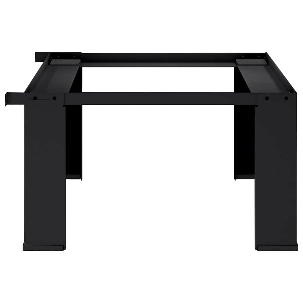 Vaskemaskine Pedestal Sort 64 x 55 x 32,5 cm Stål