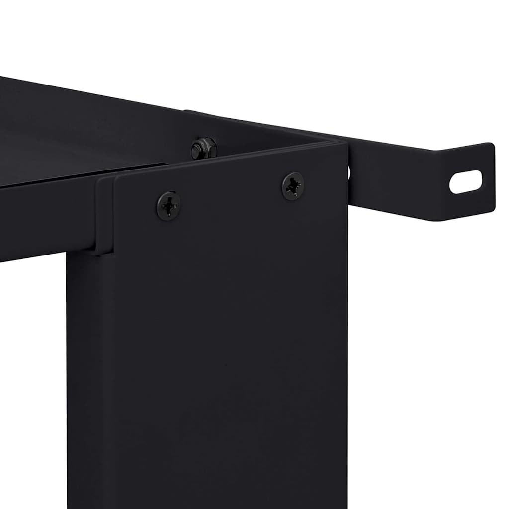 Vaskemaskine Pedestal Sort 64 x 55 x 32,5 cm Stål