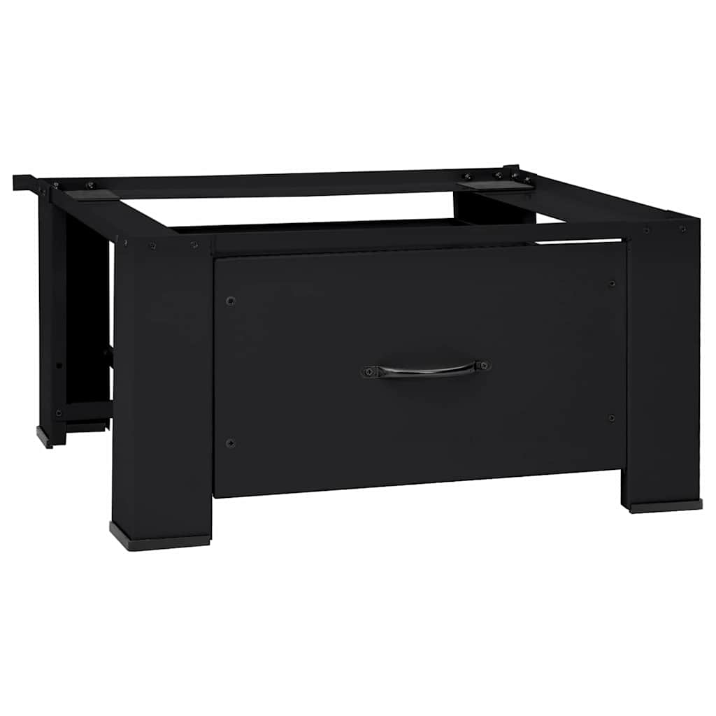 Vaskemaskine Pedestal Sort 64 x 55 x 32,5 cm Stål