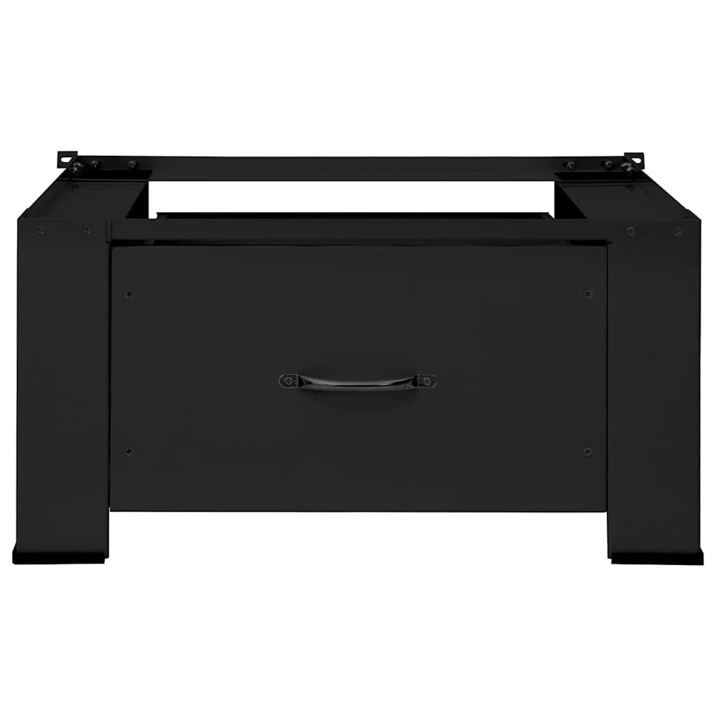 Vaskemaskine Pedestal Sort 64 x 55 x 32,5 cm Stål