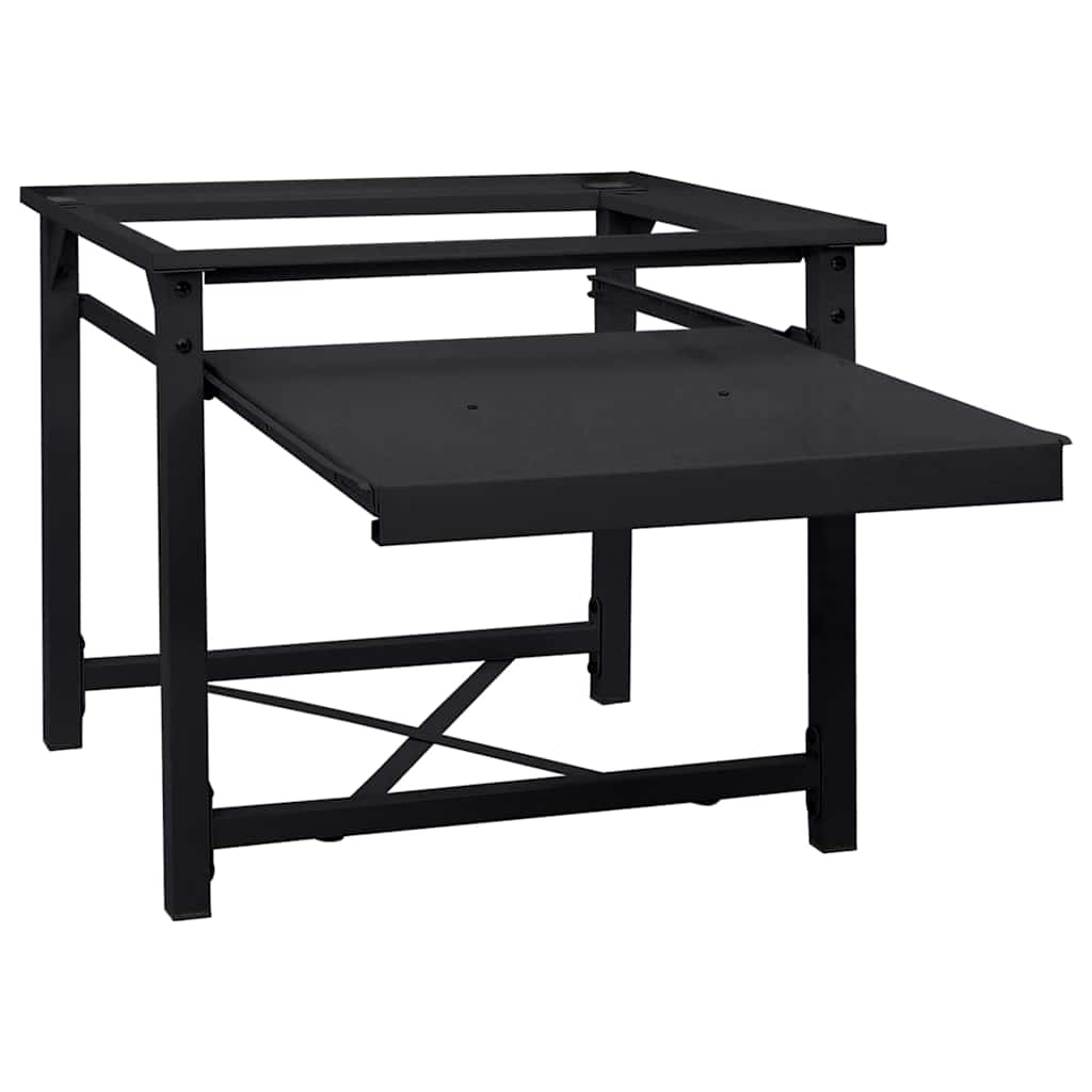 Vaskemaskine Pedestal Sort 60 x 56 x 52 cm Stål