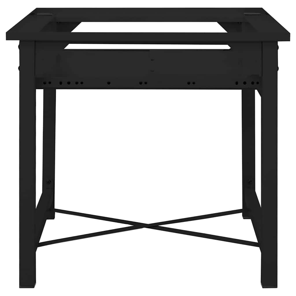 Vaskemaskine Pedestal Sort 60 x 56 x 52 cm Stål