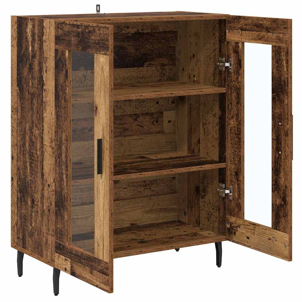 Sideboard Gammelt træ 69,5 x 34 x 90 cm Konstrueret træ
