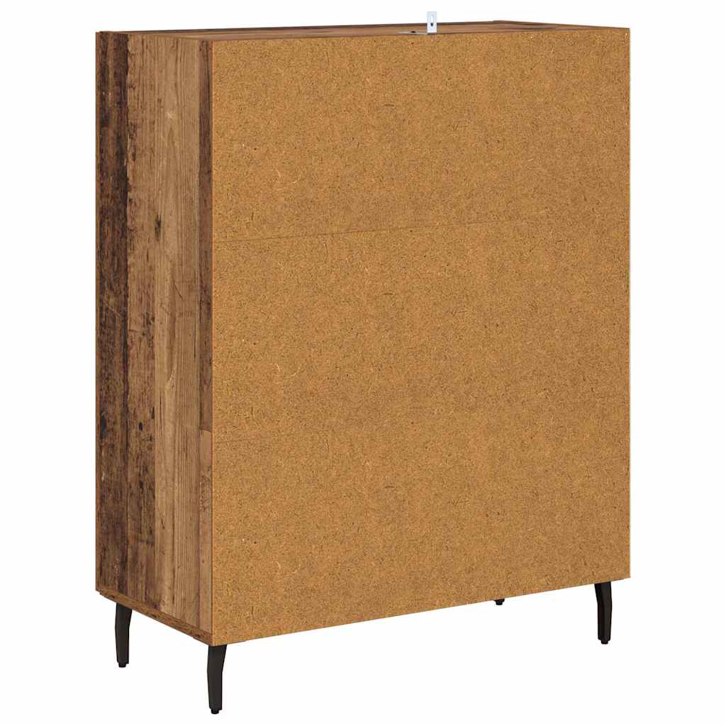 Sideboard Gammelt træ 69,5 x 34 x 90 cm Konstrueret træ