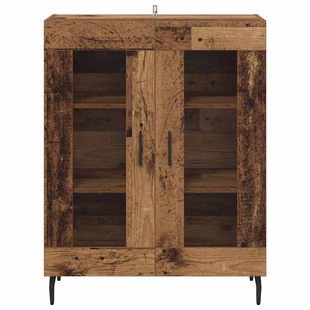 Sideboard Gammelt træ 69,5 x 34 x 90 cm Konstrueret træ