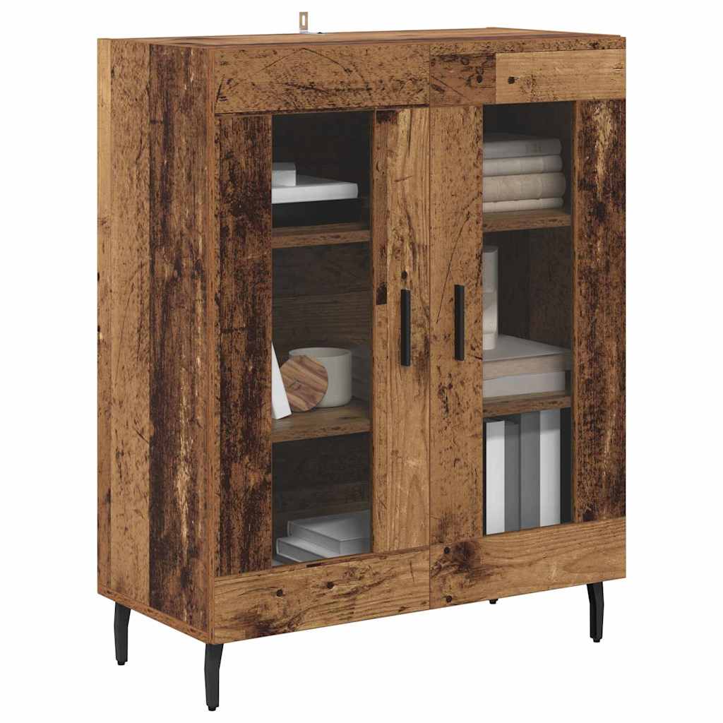 Sideboard Gammelt træ 69,5 x 34 x 90 cm Konstrueret træ