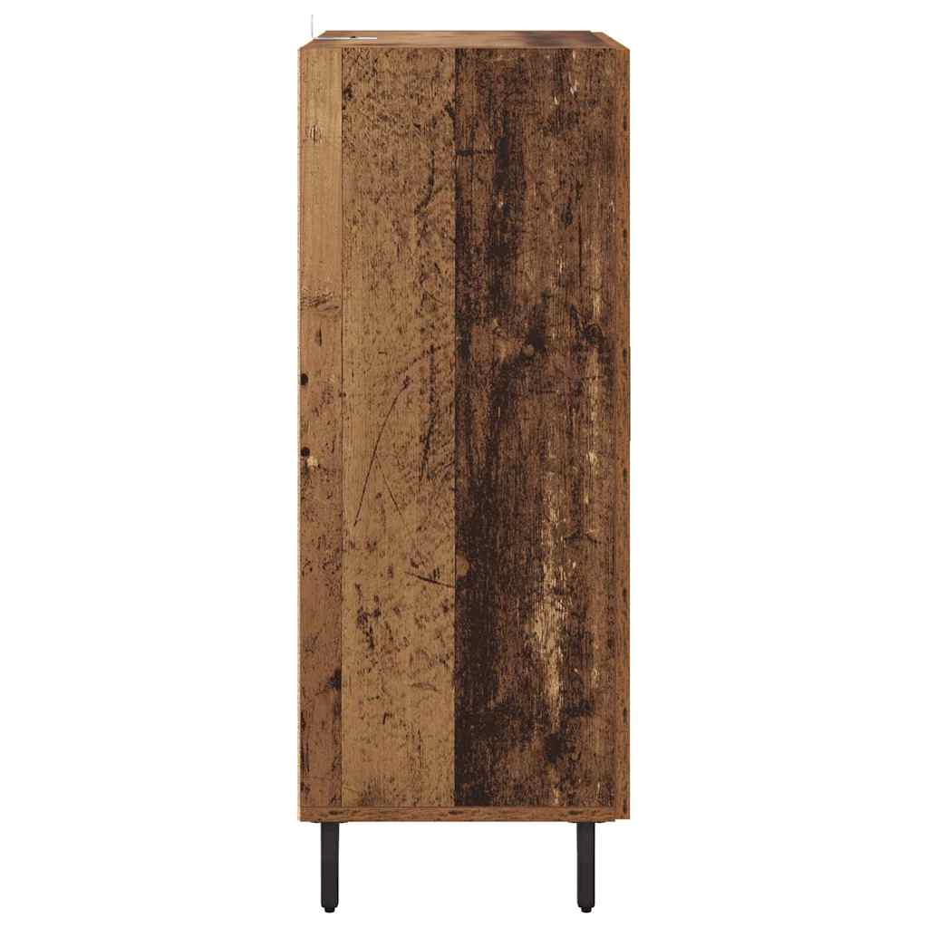 Sideboard Gammelt træ 69,5 x 34 x 90 cm Konstrueret træ