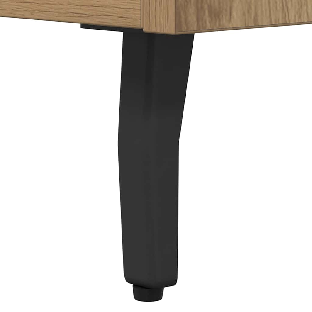 Sideboard Artisan Egetræ 69,5 x 34 x 90 cm Konstrueret træ
