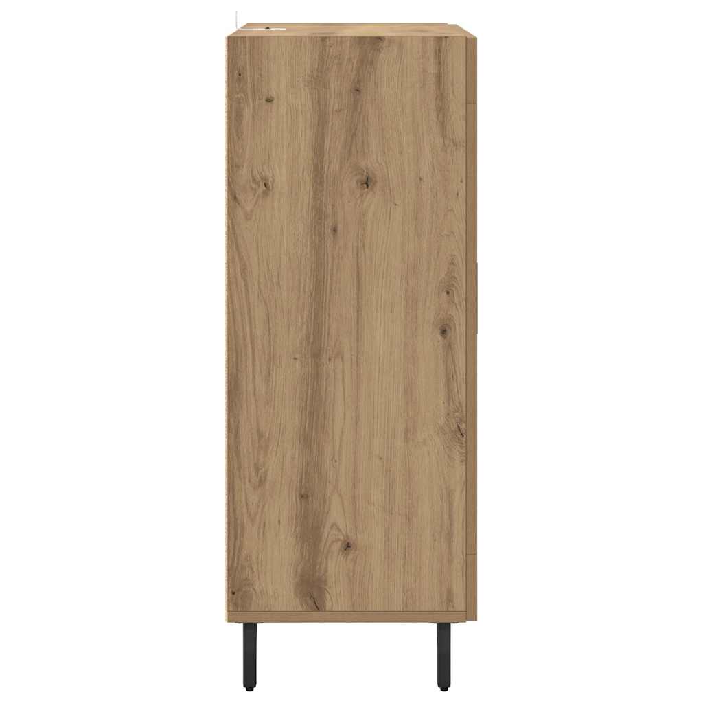 Sideboard Artisan Egetræ 69,5 x 34 x 90 cm Konstrueret træ