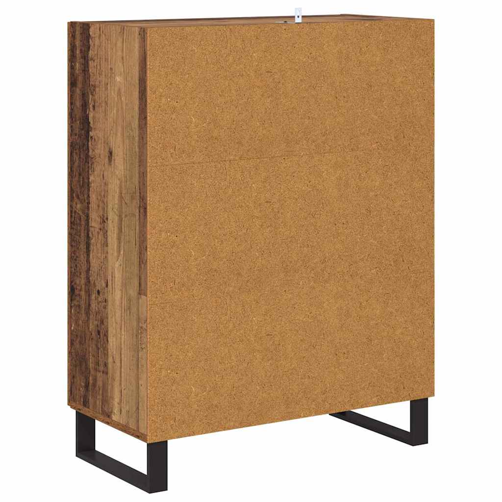 Sideboard Gammelt træ 69,5 x 34 x 90 cm Konstrueret træ