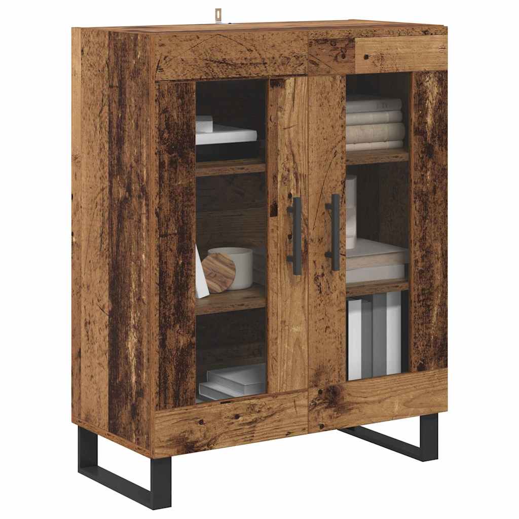 Sideboard Gammelt træ 69,5 x 34 x 90 cm Konstrueret træ