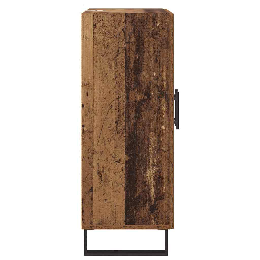 Sideboard Gammelt træ 69,5 x 34 x 90 cm Konstrueret træ