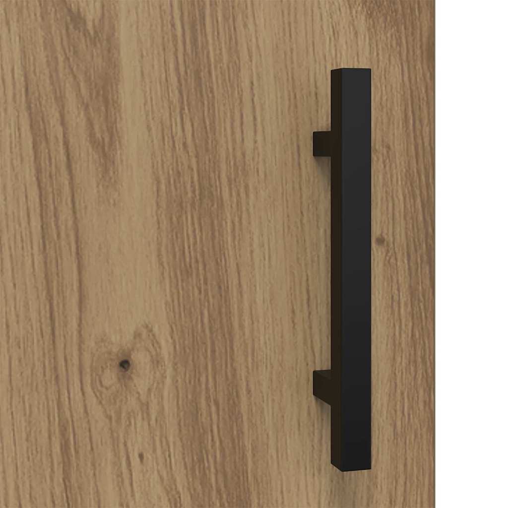 Sideboard Artisan Egetræ 69,5 x 34 x 90 cm Konstrueret træ