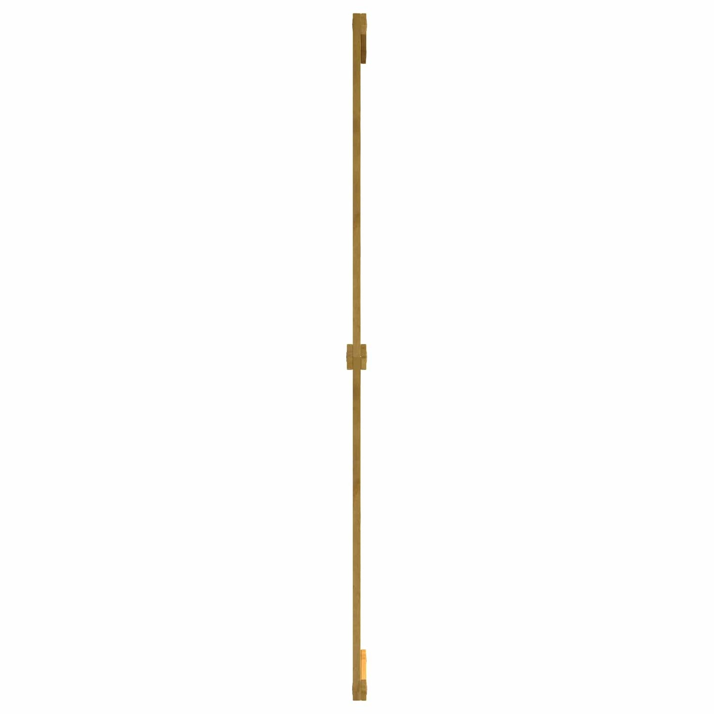 Ladedør CORONA 80 x 210 cm Massivt fyrretræ HonningBrun