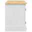 TV-skab CORONA 100 x 40 x 52 cm Hvid Massiv fyrretræ