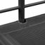 Kids'loftseng med rutsjebane Sort og Anthracit 100 x 200 cm