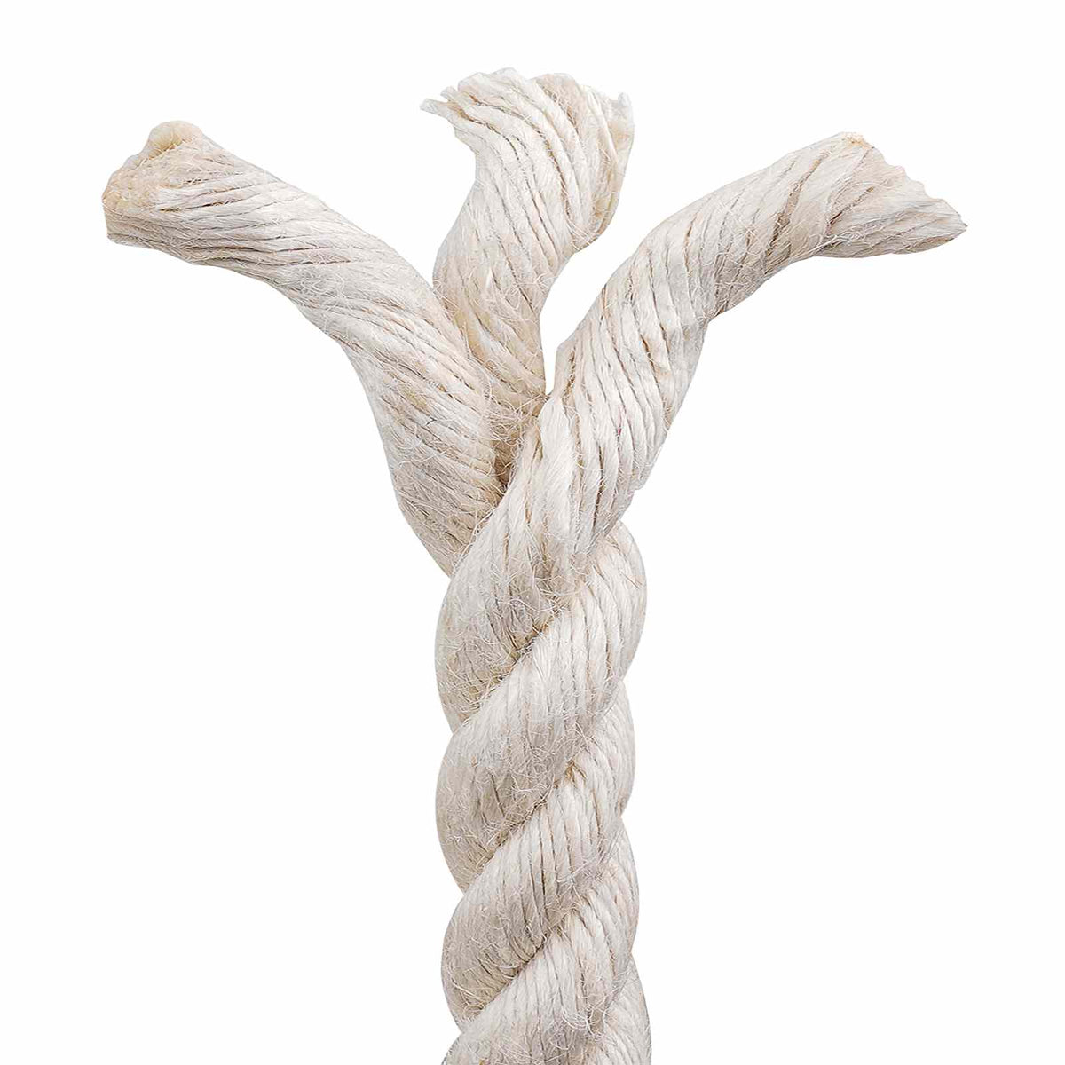Jute reb 14 mm Hvid 100% Tossa jute