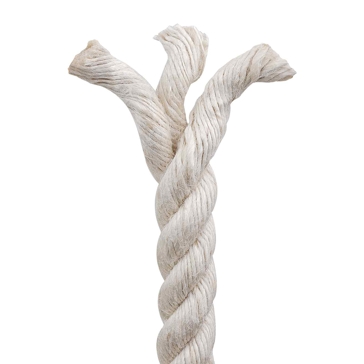 Jute reb 16 mm Hvid 100% Tossa jute