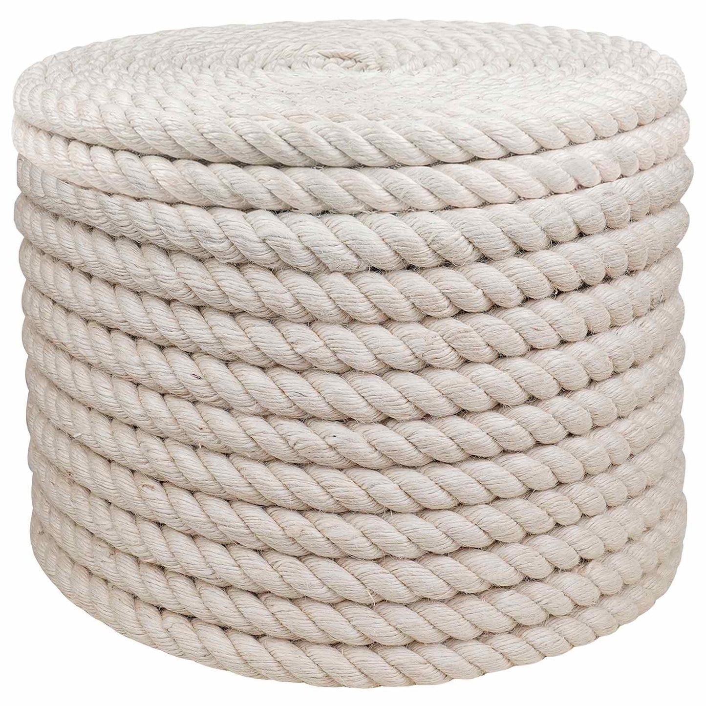 Jute reb 16 mm Hvid 100% Tossa jute