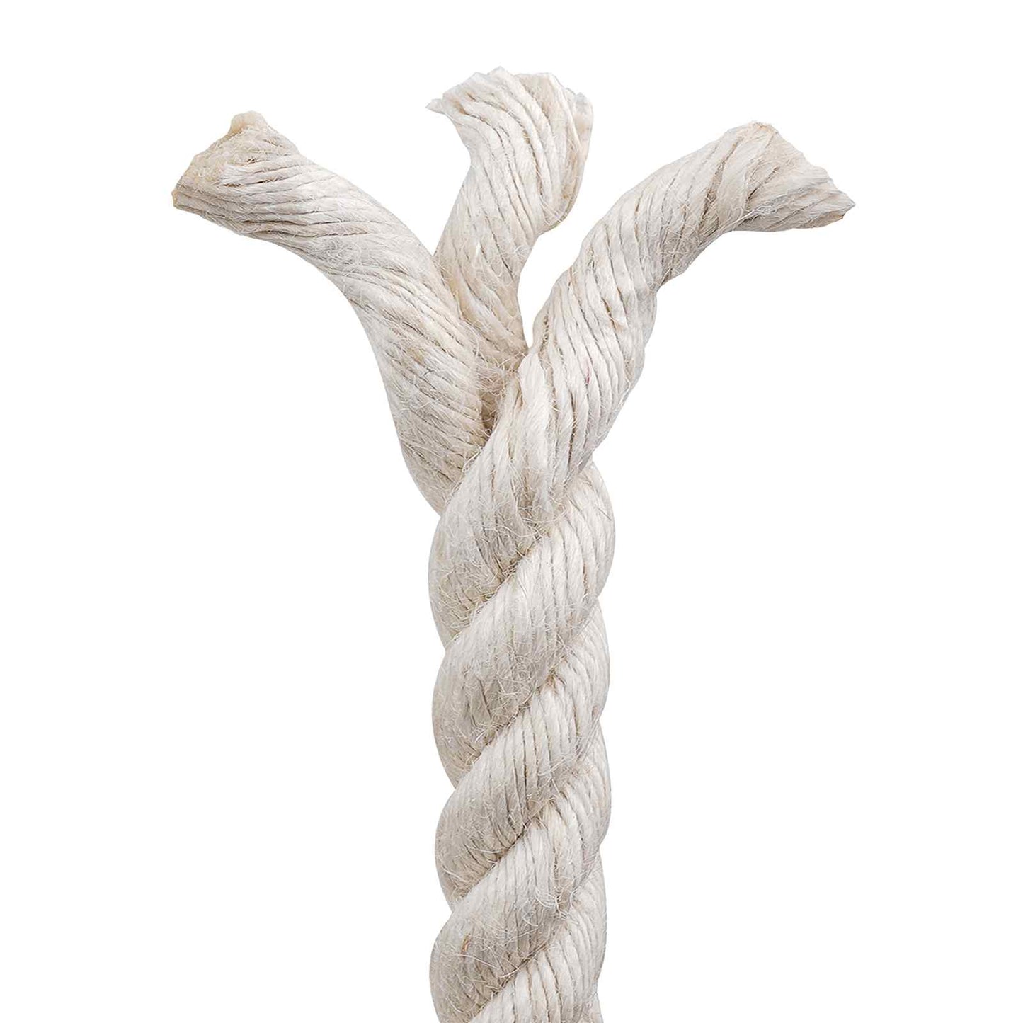 Jute reb 20 mm Hvid 100% Tossa jute