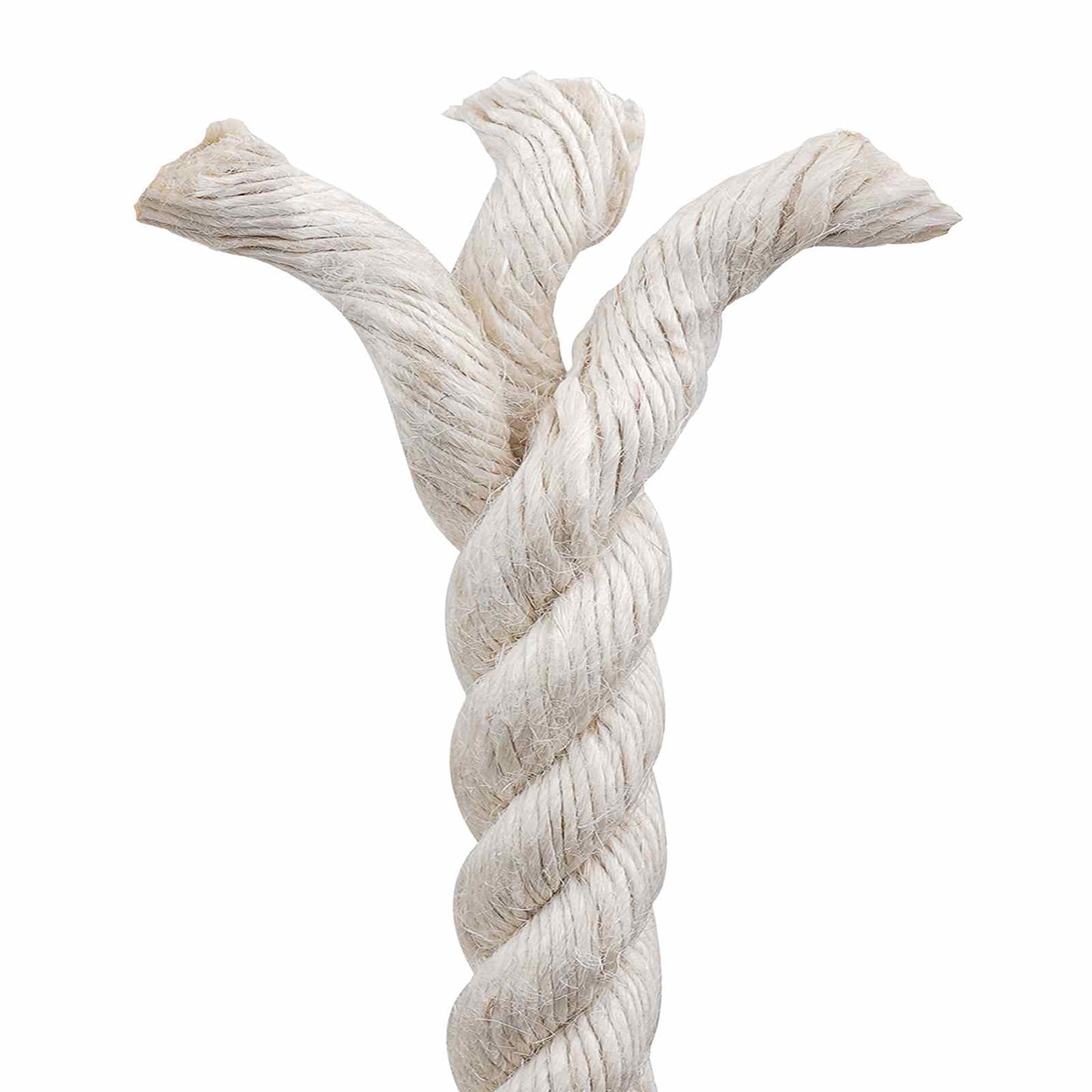 Jute reb 24 mm Hvid 100% Tossa jute