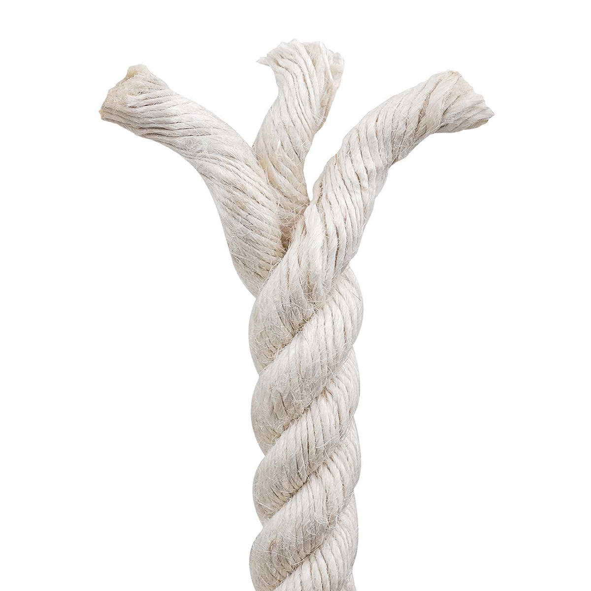 Jute reb 36 mm Hvid 100% Tossa jute
