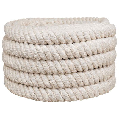 Jute reb 36 mm Hvid 100% Tossa jute