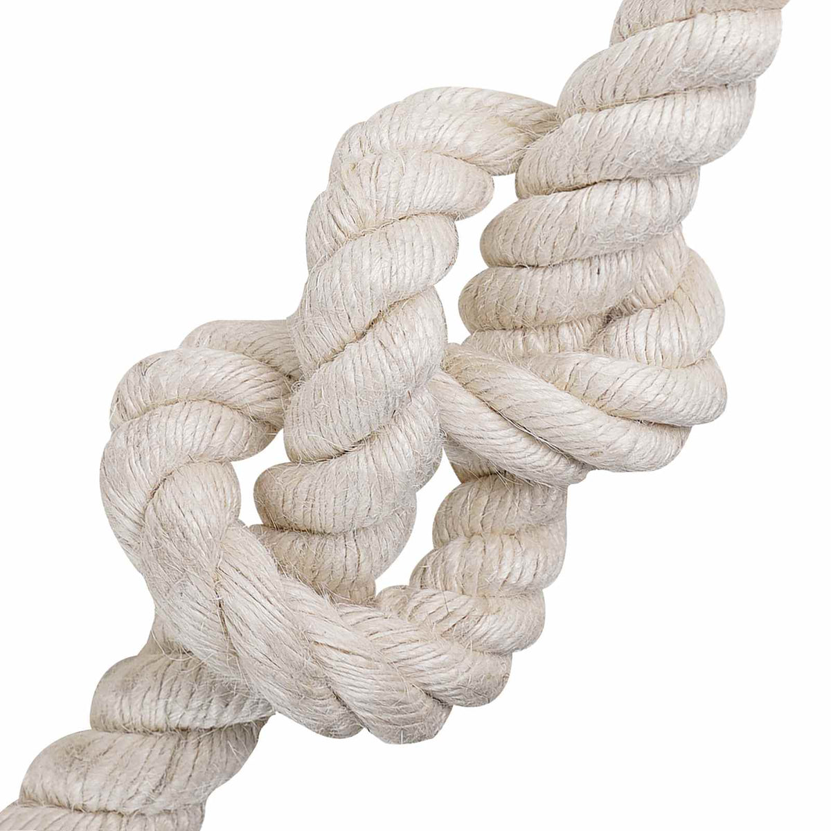Jute reb 40 mm Hvid 100% Tossa jute
