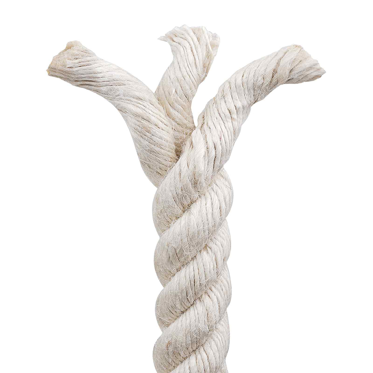 Jute reb 40 mm Hvid 100% Tossa jute