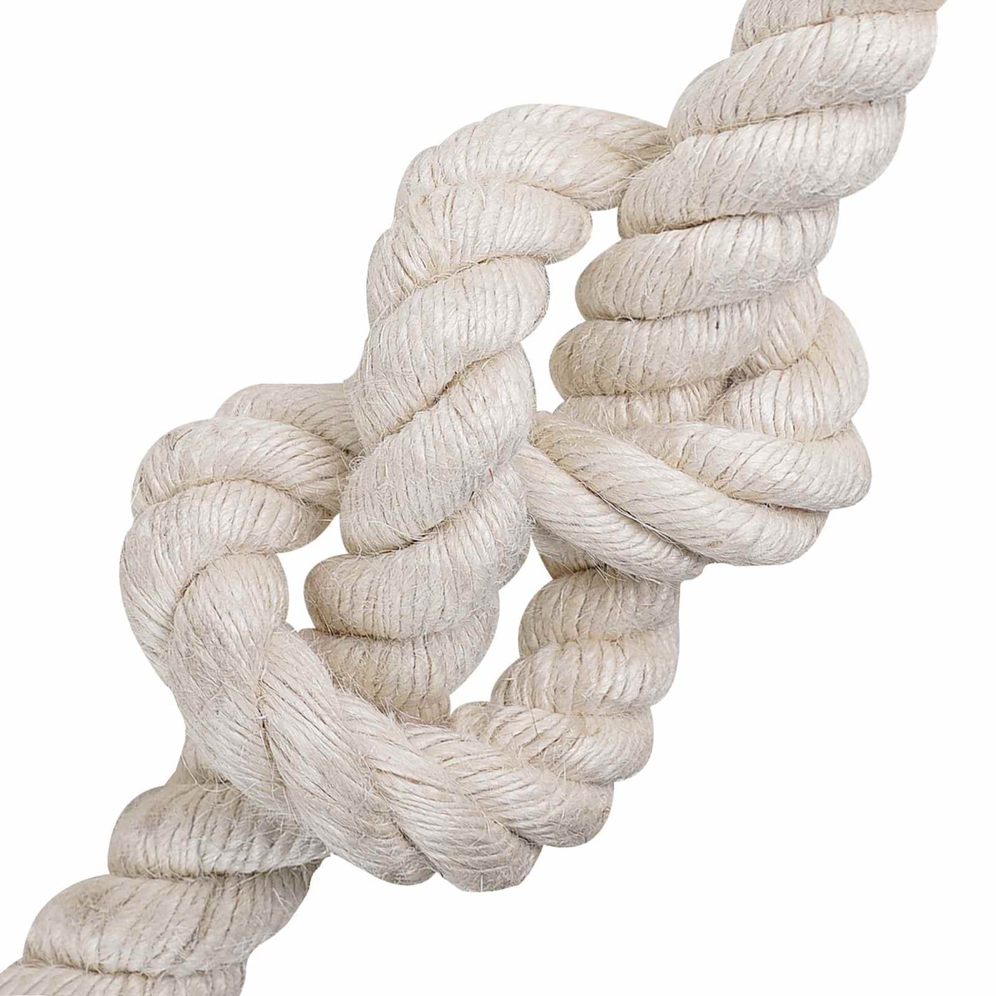 Jute reb 40 mm Hvid 100% Tossa jute