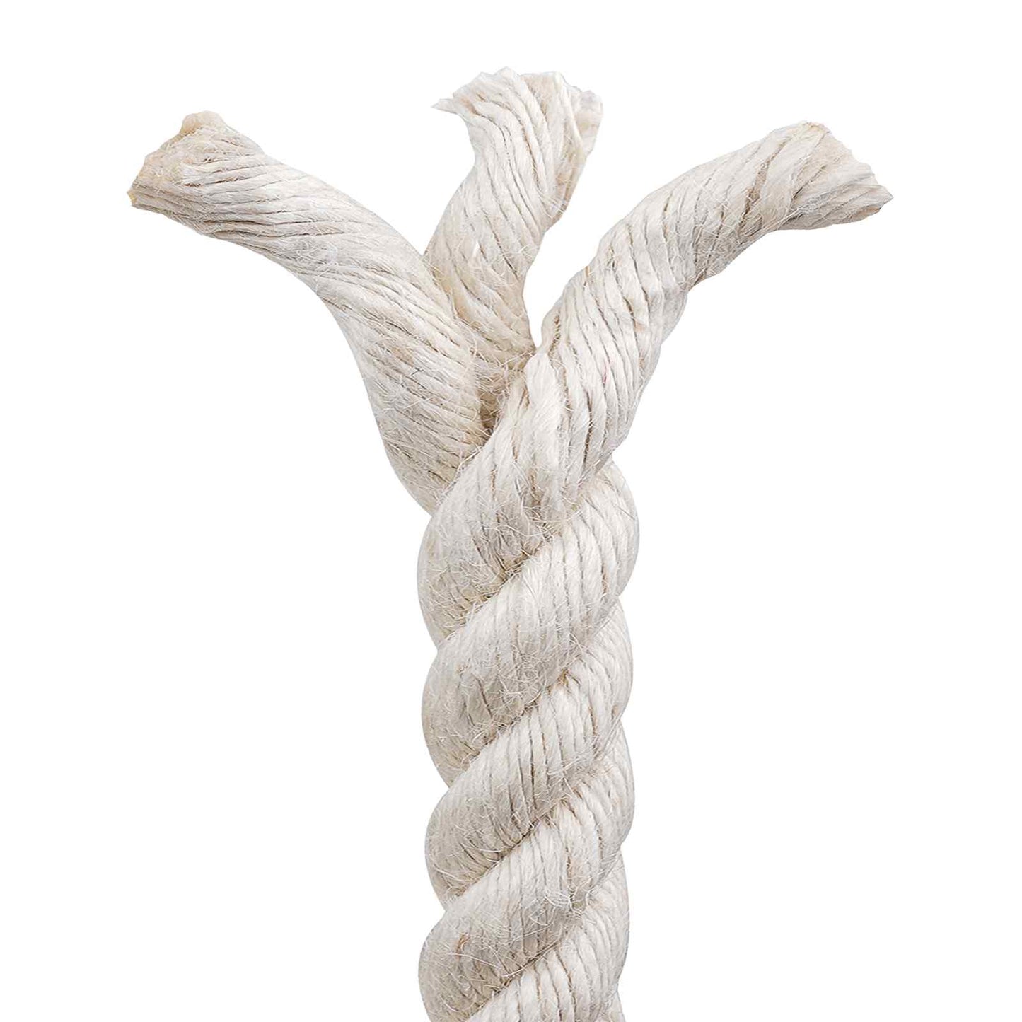 Jute reb 40 mm Hvid 100% Tossa jute