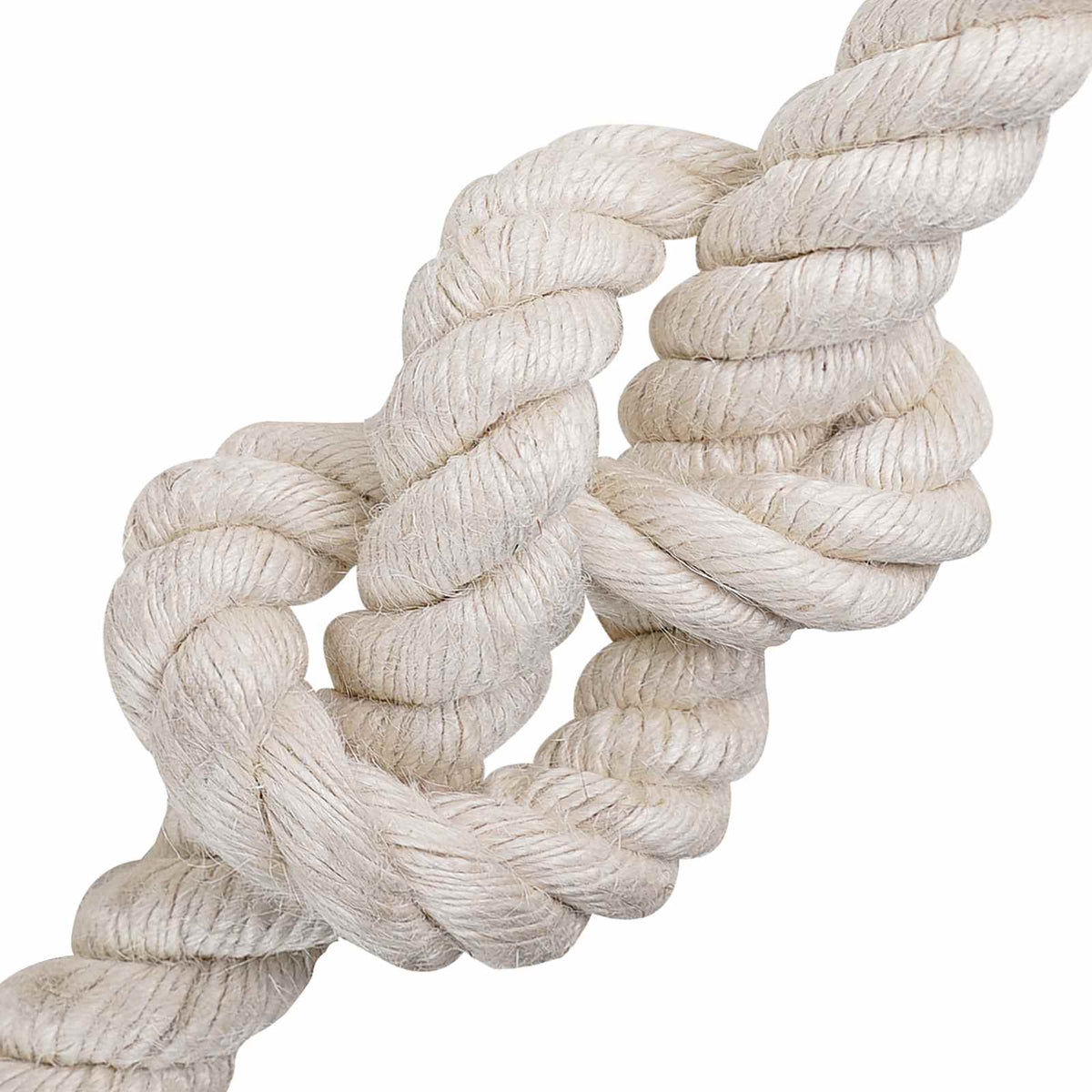 Jute reb 50 mm Hvid 100% Tossa jute