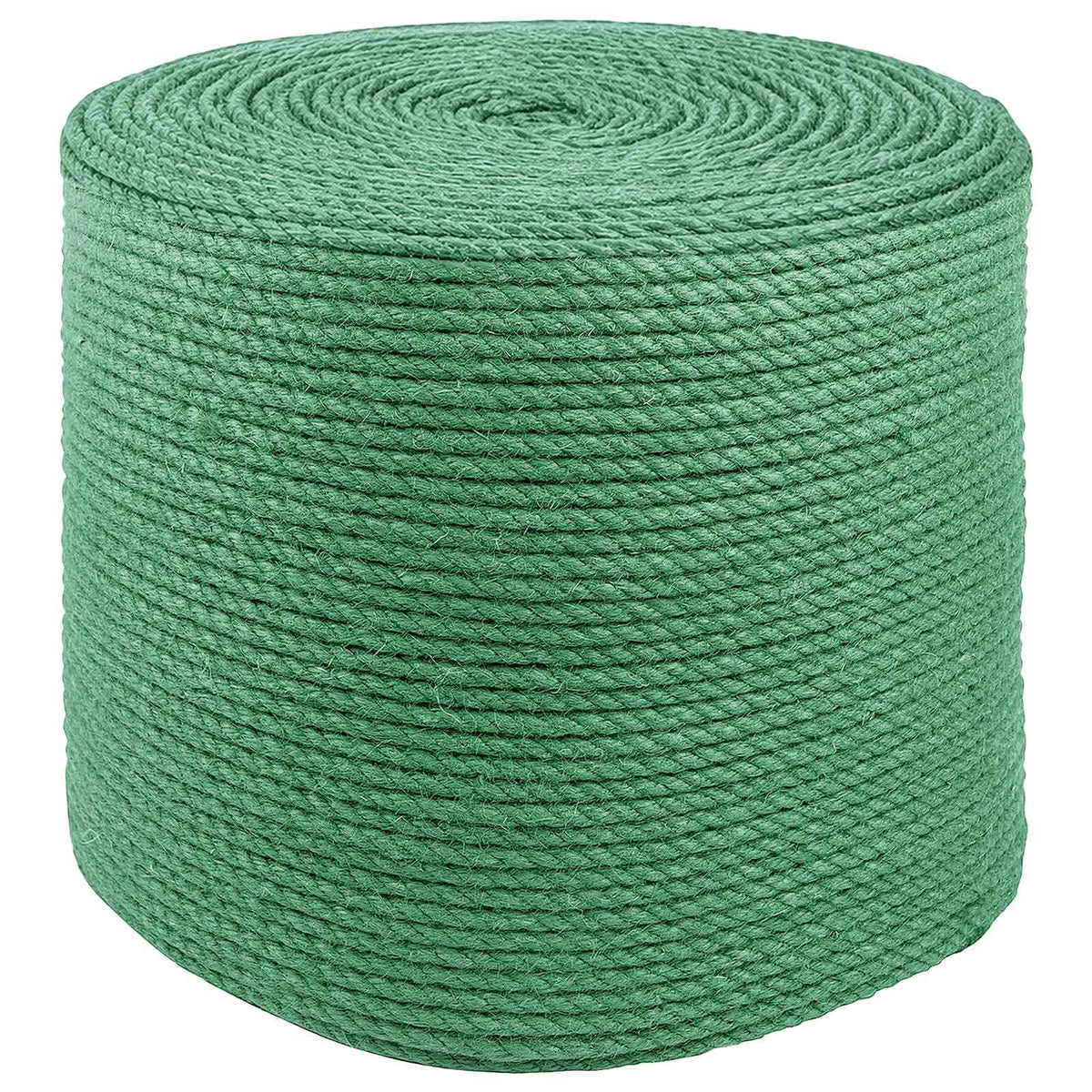 4 mm Grøn 100% Tossa jute