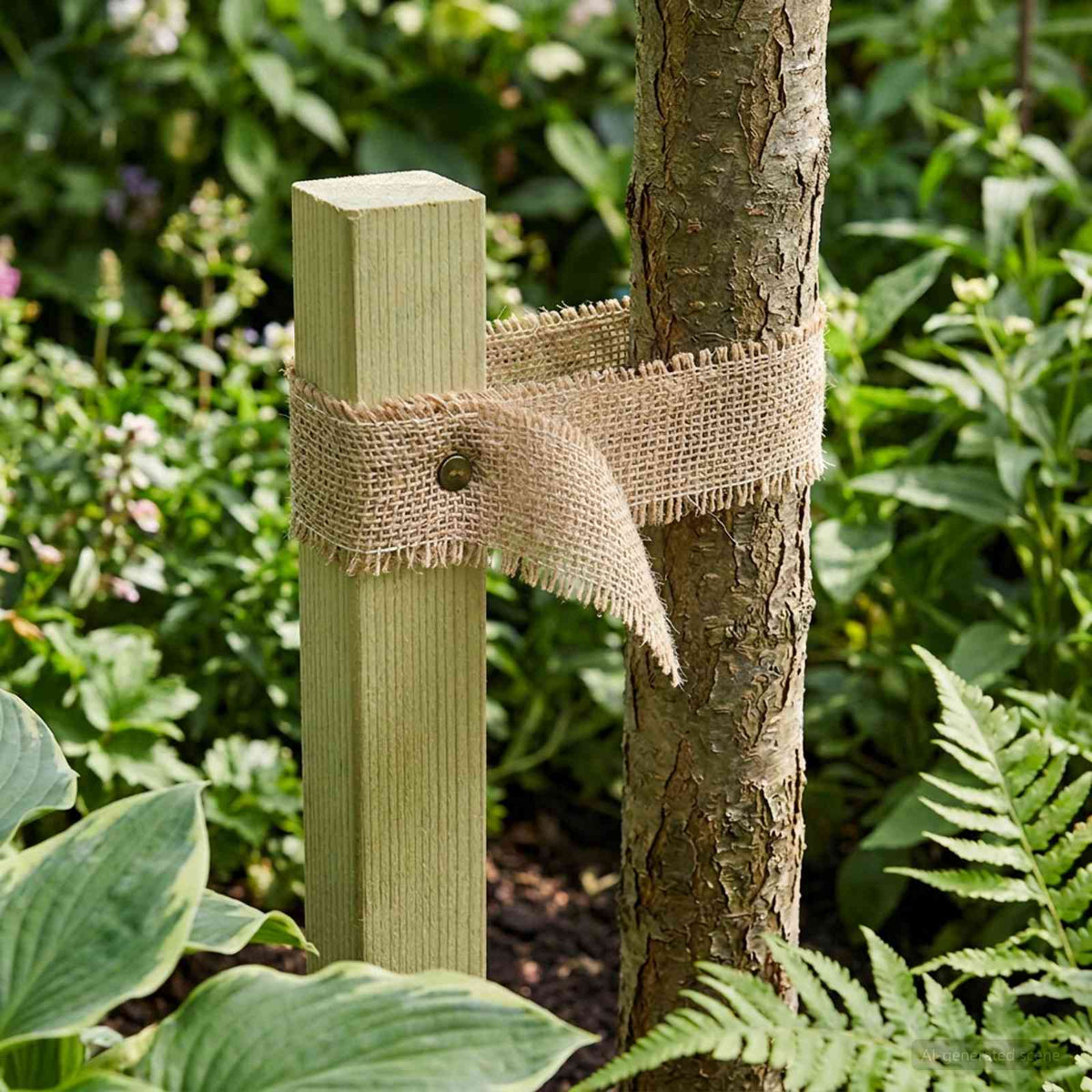 Jute Rulle 5 x 500 cm Naturfarvet