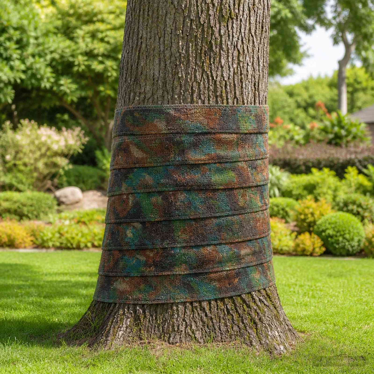 Jute Rulle 25 x 5000 cm Camouflage
